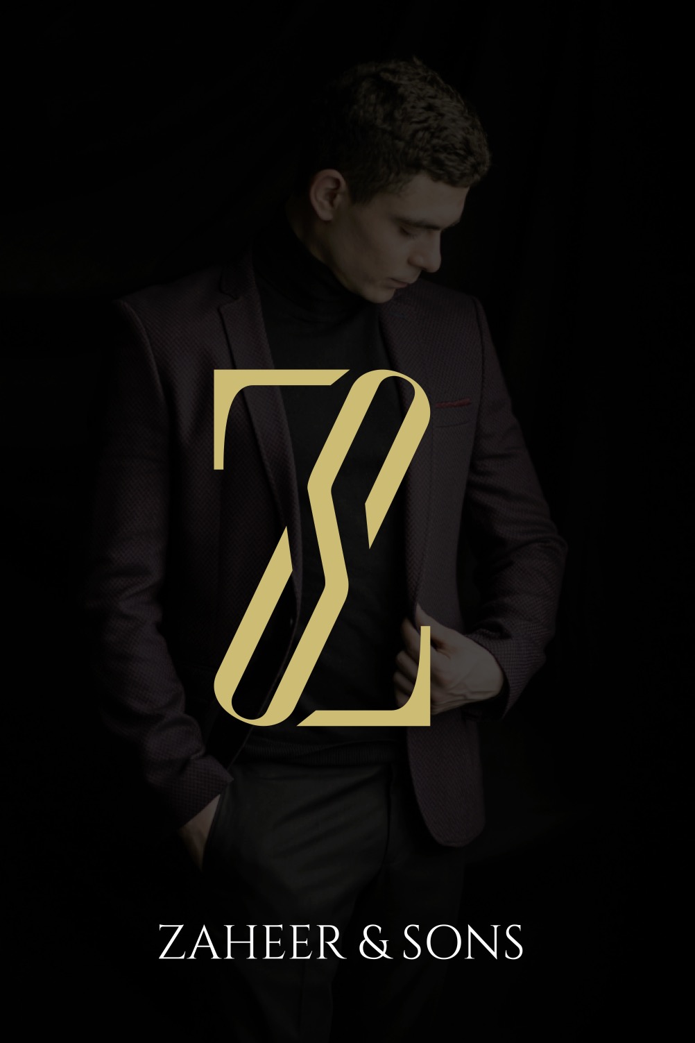 Master tailor Zaheer at work